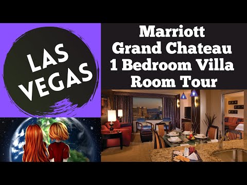 Marriott Grand Chateau One Bedroom Villa Room Tour - Las Vegas
