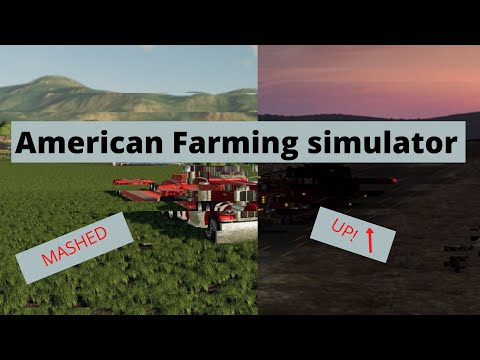 American Truck & Farming Simulator 2019 l Logging A small plot of land