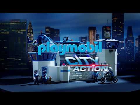 PLAYMOBIL CITY ACTION Policijos automobilis su šviesomis ir garsais, 6920