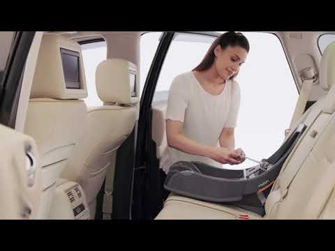Chicco KeyFit 35 Infant Car Seat - Installing KeyFit 35 Base with LATCH