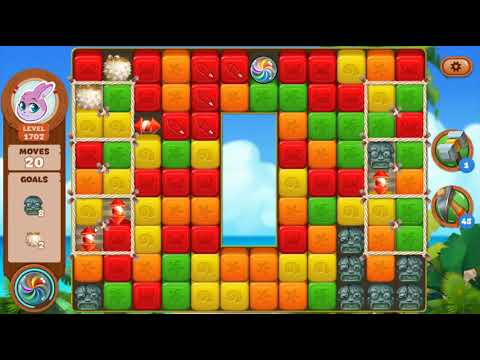 Lost Island Blast Adventure Level 1702 NO BOOSTERS - A S GAMING