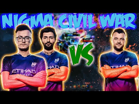 NIGMA  Civil War MIRACLE, GH vs MIND CONTROL Dota 2 7.32b