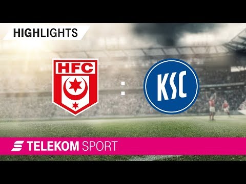 Hallescher FC - Karlsruher SC | Spieltag 19, 18/19 | Telekom Sport
