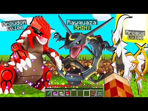 CREO NUOVA SQUADRA LEGGENDARI NELLA PIXELMON SU MINECRAFT ITA!!