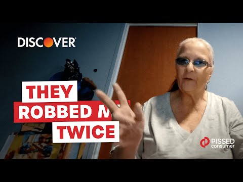 Discover Bank - Robbed twice