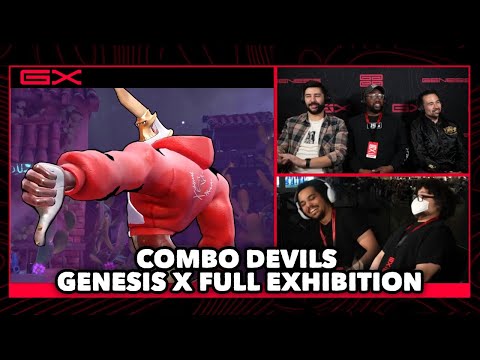COMBO DEVILS - Genesis X Full Exhibition (FGC vs Smash crew battle)