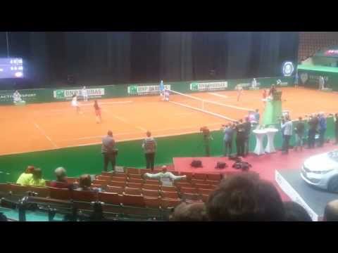 BNP PARIBAS KATOWICE OPEN / DOUBLES FINAL 2013 - amateur video v.1