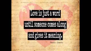 Easy to LOVE you (Theory of a Deadman)