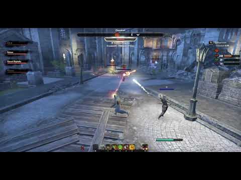 The Elder Scrolls Online - Random Battleground #1 - Dragonknight Healer