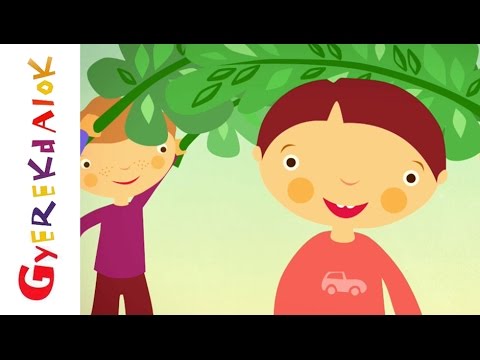 Bújj, bújj zöld ág (Gyerekdalok és mondókák, rajzfilm gyerekeknek)