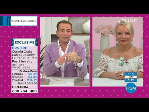 Connie Craig Carroll Jewelry Lauren Cultured Pearl Penda...