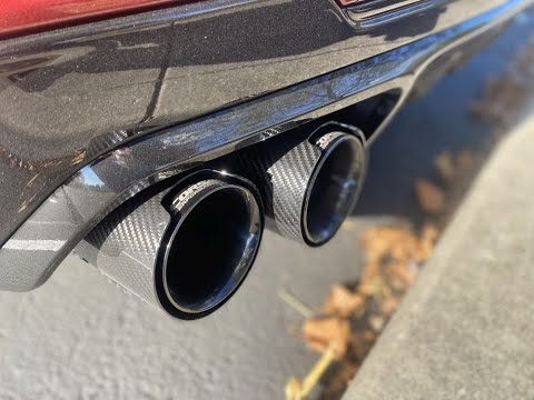 CT4V Blackwing Corsa vs. Stock Exhaust Comparison