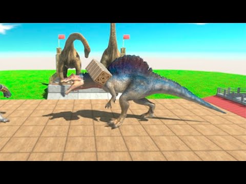1v1 TOURNAMENT Carnivore Dinosaurs Vs Mutant Primates - Animal Revolt Battle Simulator