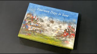 TDG: Fourteen Days in June: The Waterloo Campaign unboxing with Ray