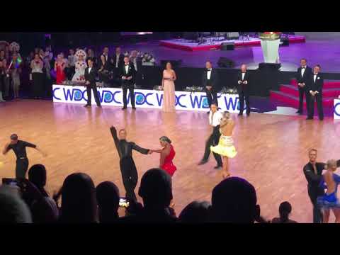 Andrey Kitsun - Anna Oblakova, Jive. WDC World Professional 10 dance Championship.