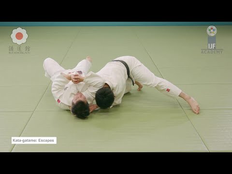 肩固の逃れ方 /  Kata-gatame Escapes — judo technique demonstration