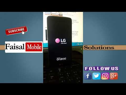 LG K8 LTE Remove FRP Lock Google Lock Bypass without pc