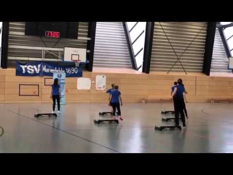 Stepaerobic beim Tag der offenen Tür 14.04.2018