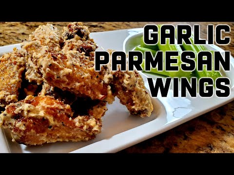 How to Make Garlic Parmesan Wings | Garlic Parmesan Wings Recipe | Game Day Appetizers | #hotwings