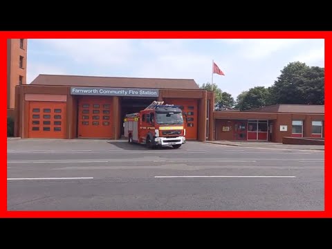 Farnworth Fire Station Second Pump Turnout | GMFRS
