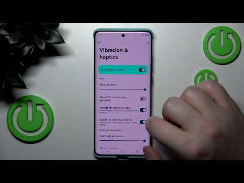 MOTOROLA Edge 60 Fusion – How to Enable or Disable Vibrations on Touch