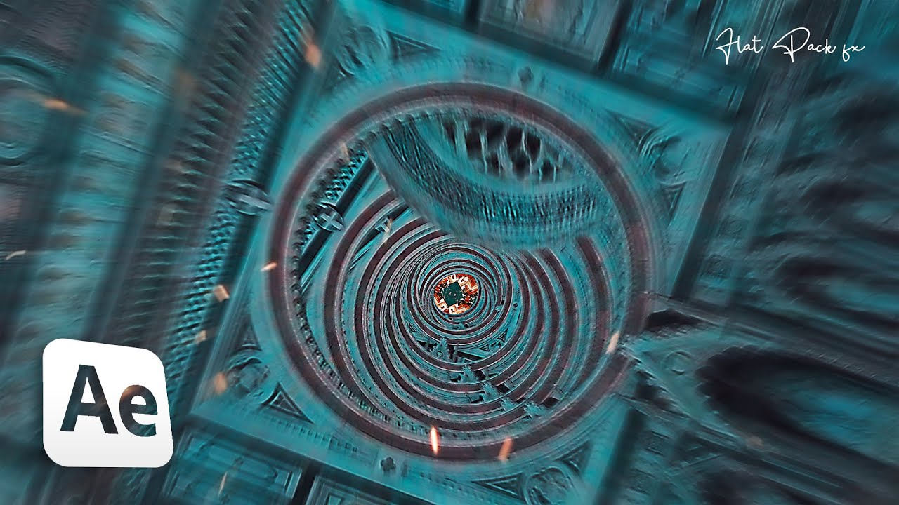 SEAMLESS 3D Infinite Zoom // After Effects 2022