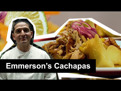 Emmerson Naranjo, UAL Catering Chef at UAL Central Saint Martins, King's Cross | Cachapas Recipe