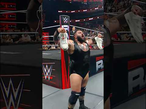 Now why did he have to take Roman Reigns' shoes? 👟