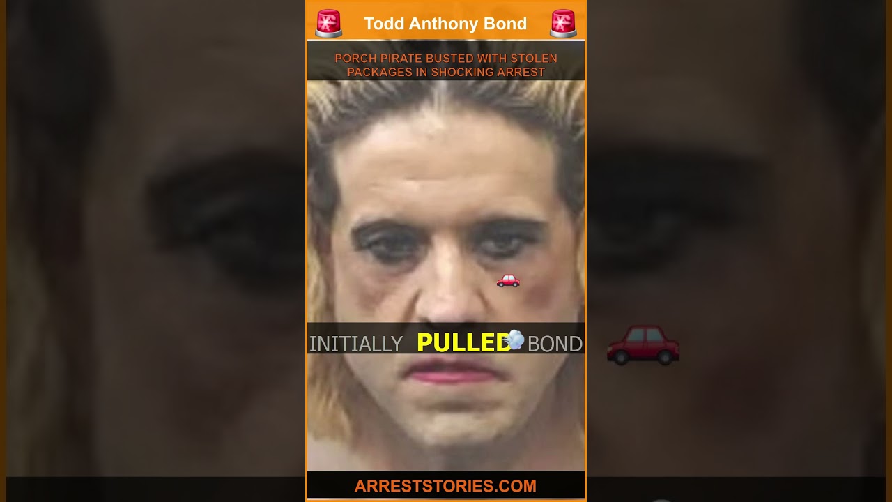 PORCH PIRATE BUSTED WITH STOLEN PACKAGES IN SHOCKING ARREST