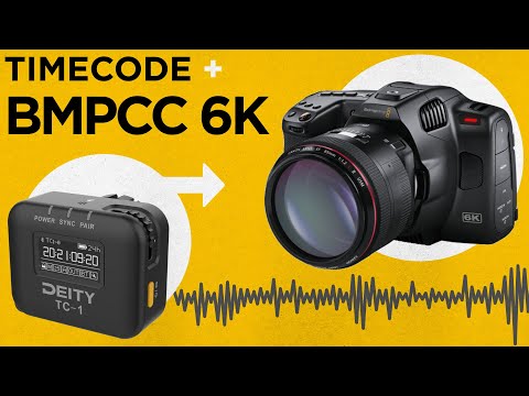 Timecode on Blackmagic Pocket Cinema Cameras | Deity TC-1 + BMPCC