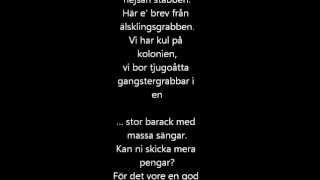 Cornelis Vreeswijk - Brev från Kolonien (Lyrics)