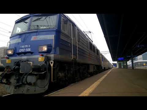 EP07-506 z IC Matejko / Poznań Główny