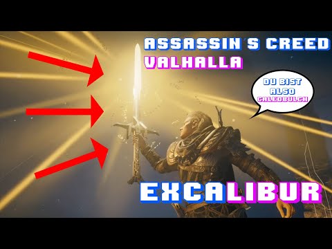 Assassin´s Creed Valhalla - EXCALIBUR - Geheimes Schwert Caledbulch finden! - Beste Waffe