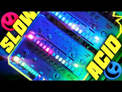 ACID // Downtempo Triplets // Cyclone TT-303 & TT-606 (Synth Jam) #TTNM