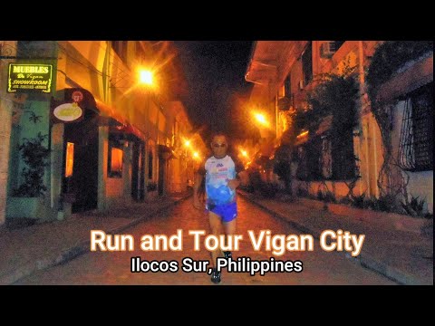 Corra e passeie pela cidade de Vigan, Ilocos Sur, Filipinas