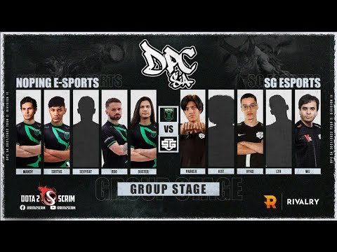 NoPing e-sports vs SG esports - DPC SA 2021/22 Tour 2: Division II - Group Stage - B03