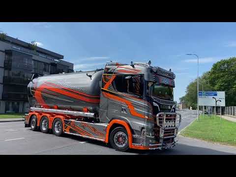 Tallinn Truck Show 2022: arriving of first trucks