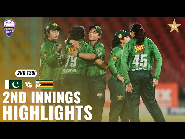 2nd Innings Highlights | Pakistan Women vs Zimbabwe Women | Match 02 | T20I Series 2026 | M9H1K