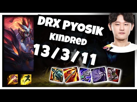 Pyosik Kindred s11 Jungle Challenger Replay (13/3/11) - KOREAN