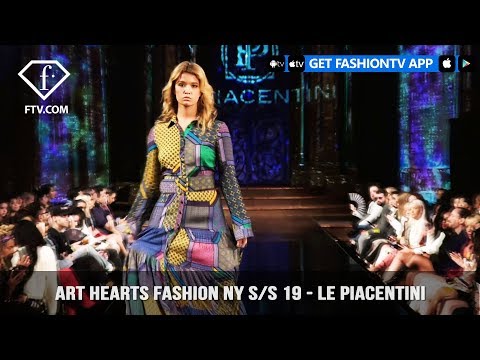 Art Hearts Fashion NY S/S 19 - LE PIACENTINI | FashionTV | FTV