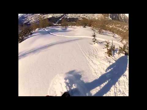Chamonix snowboarding POW- André Saudan