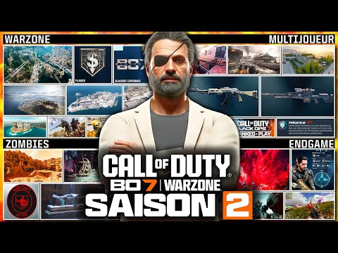 TOUT CE QU'ON SAIT SUR LA SAISON 2 DE BLACK OPS 7 & WARZONE !