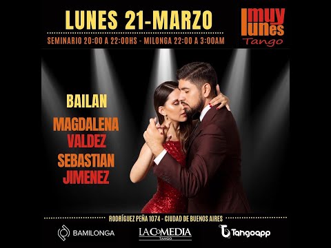 No mientas - Magdalena Valdez & Sebastián Jimenez en Muy Lunes Tango / Milonga Muy Lunes