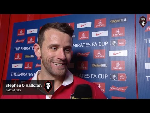 Salford City 1-1 Hartlepool United - Stephen O'Halloran post-match interview 04.12.15
