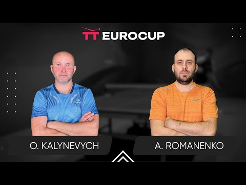 16:30 Oleksandr Kalynevych - Andrii Romanenko 02.11.2025 TT Euro.Cup Ukraine Master TABLE 3