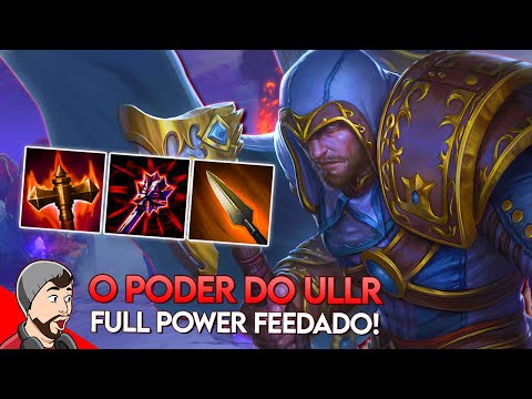 ULLR ADC, O PODER DO FULL POWER FEEDADO! - ⚡ Smite BR Conquista