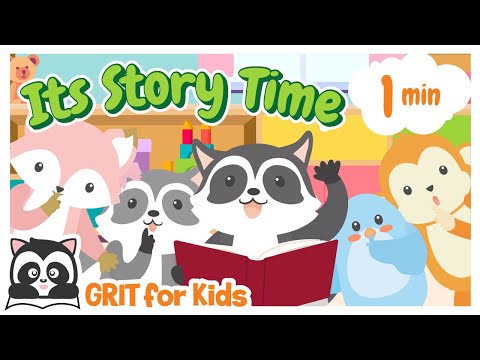 Storytime song| Storytime song for kids| circle time| Grit-Original| ストーリータイムソング|絵本準備の歌|英語の歌| 子どもの歌