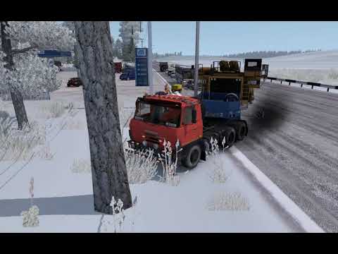 Сибирь r11. Канск-Рыбное. ЗимаГололёд.