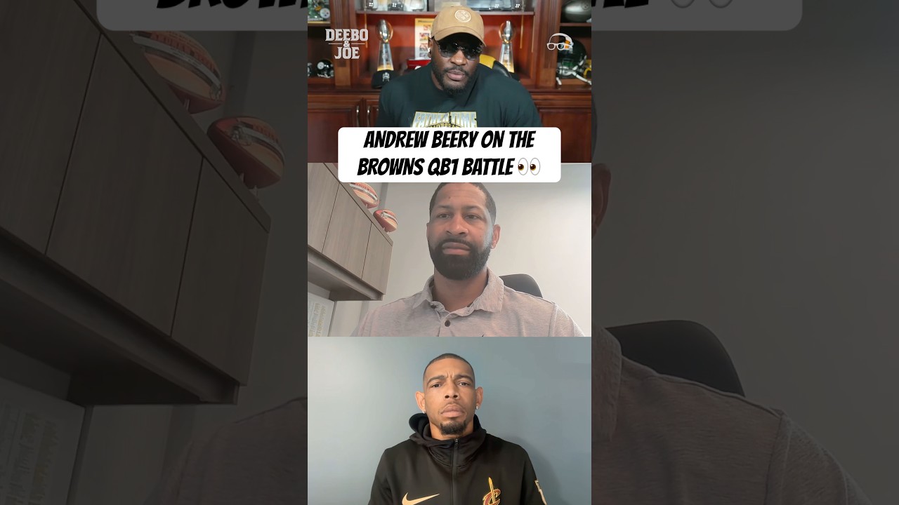Andrew Berry says the #Browns QB1 battle won’t come down to who’s getting paid more 👀 #DeeboAndJoe