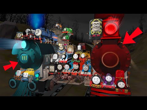 Garage Mod Chaos Thomas The Train Takes Over Family in Garry's Mod